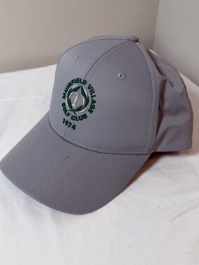 Muirfield Village Golf Club The Memorial Tournament Gray Golf Cap Hat UPF 50